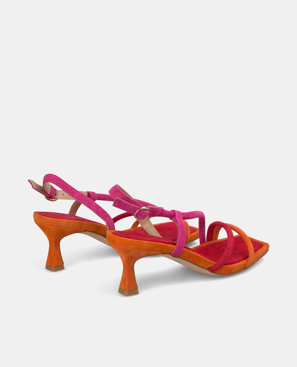 SANDALIA TIRAS MULTICOLOR