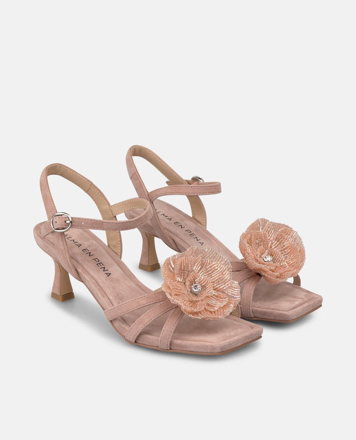 SANDALIA FLOR DE PEDRERÍA