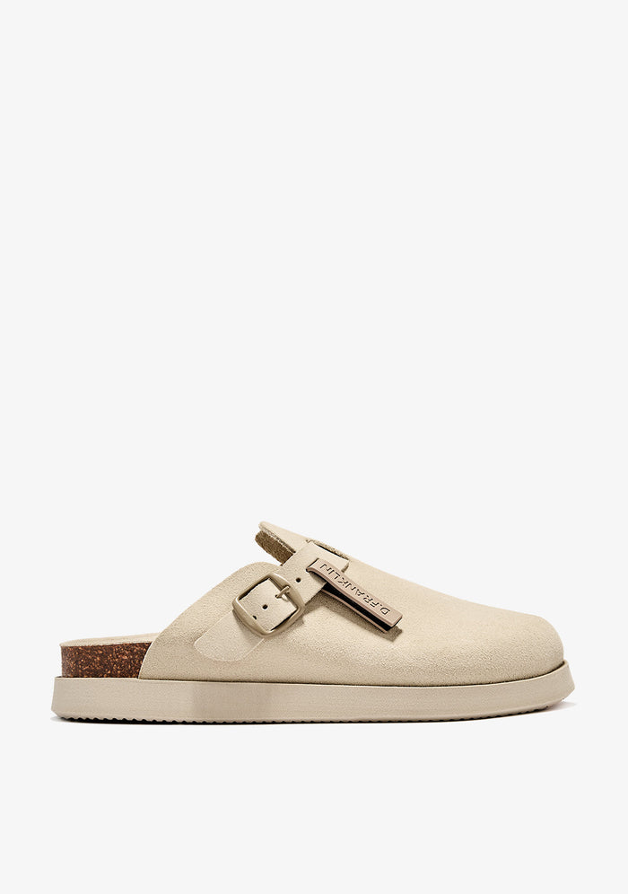 Vibe Clog Buckle Beige